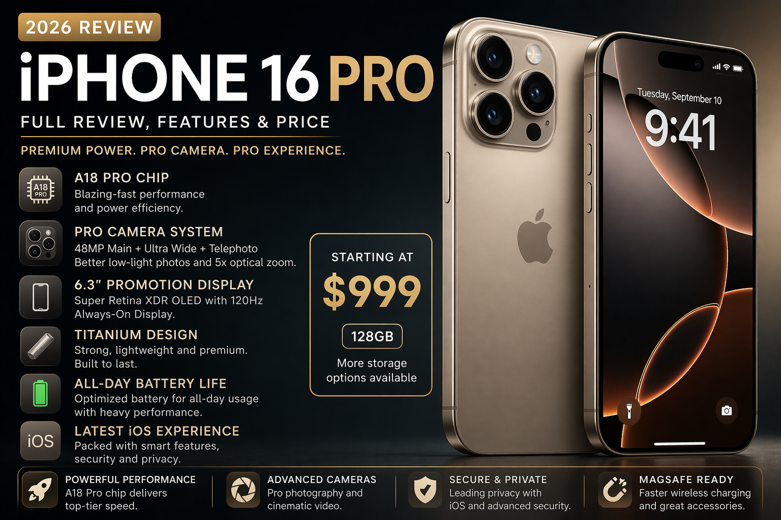 iPhone 16 Pro Full Review (2026)