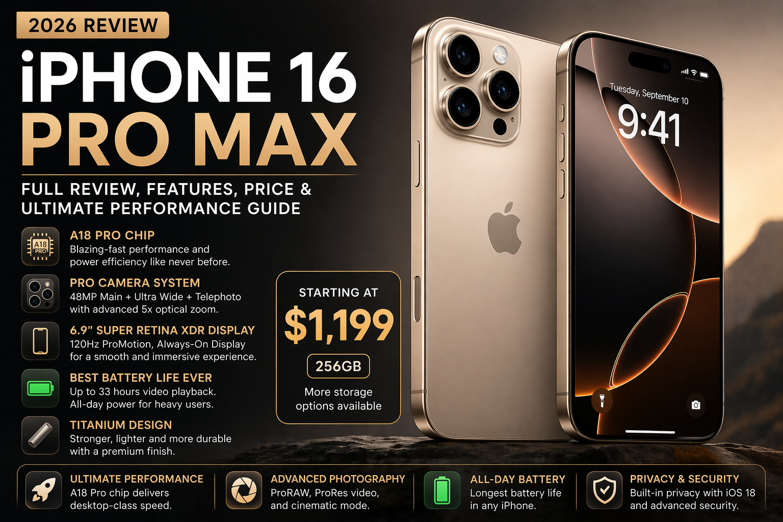 iPhone 16 Pro Max Review (2026 Update)