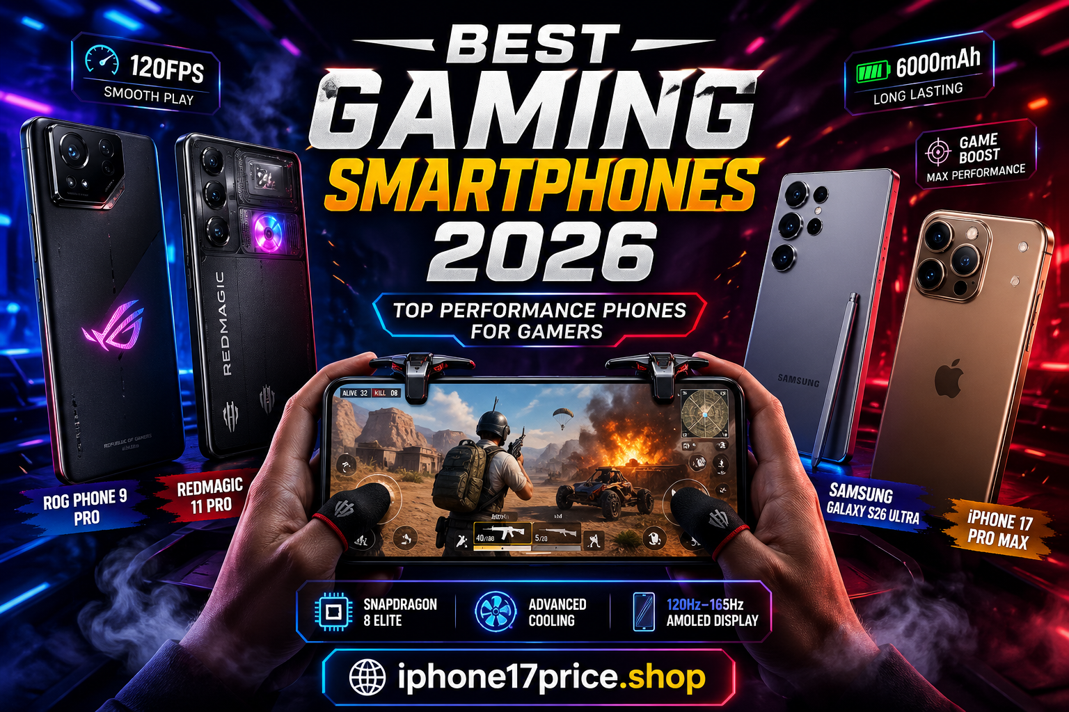 Best Gaming Smartphones in 2026
