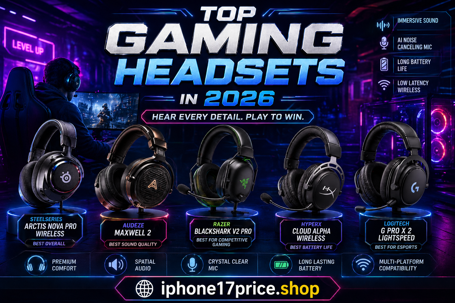 Top Gaming Headsets in 2026