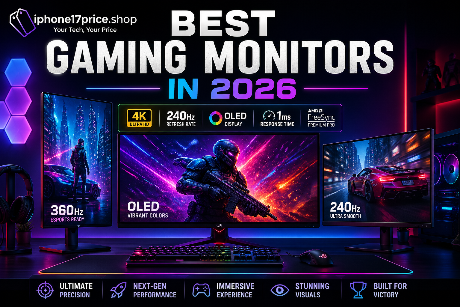 Best Gaming Monitors in 2026