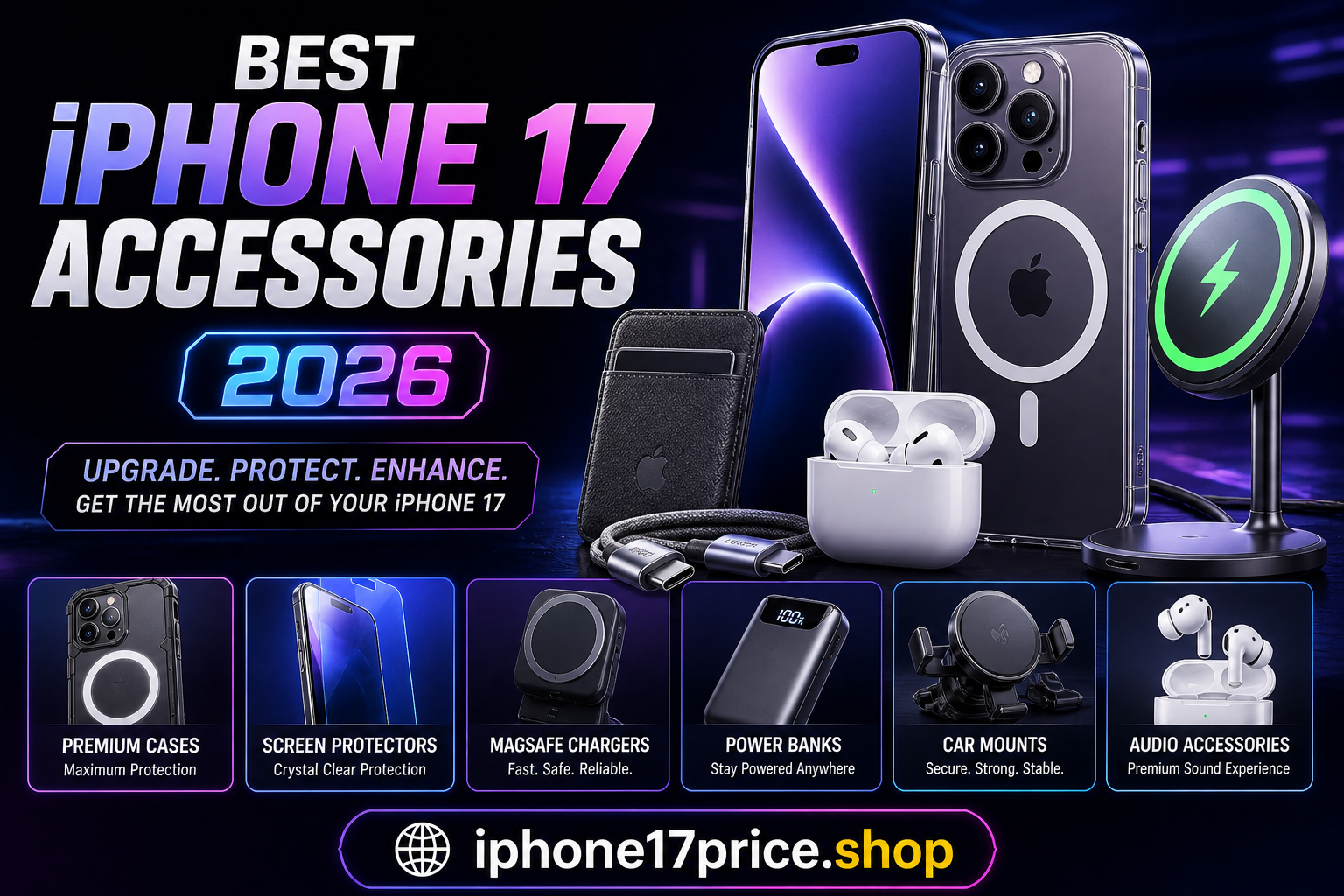 Best iPhone 17 Accessories 2026